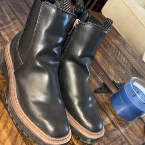 Sam Edelman Kids Black and Brown Boots girls